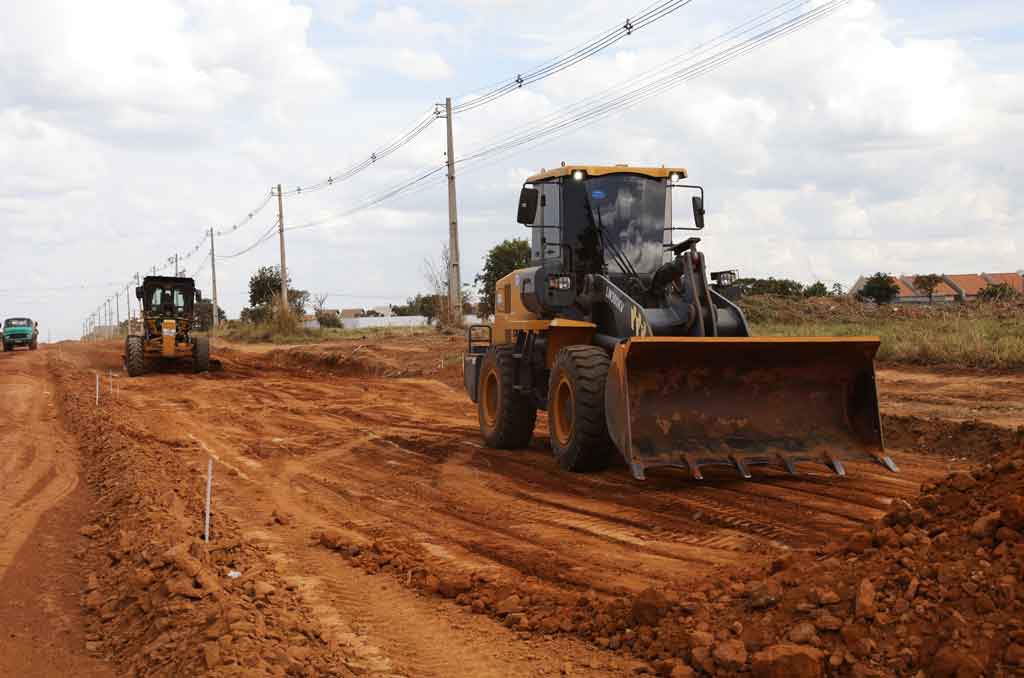 Com obras em ritmo avançado, Aparecida estima entrega do Eixo 2-A em até 150 dias