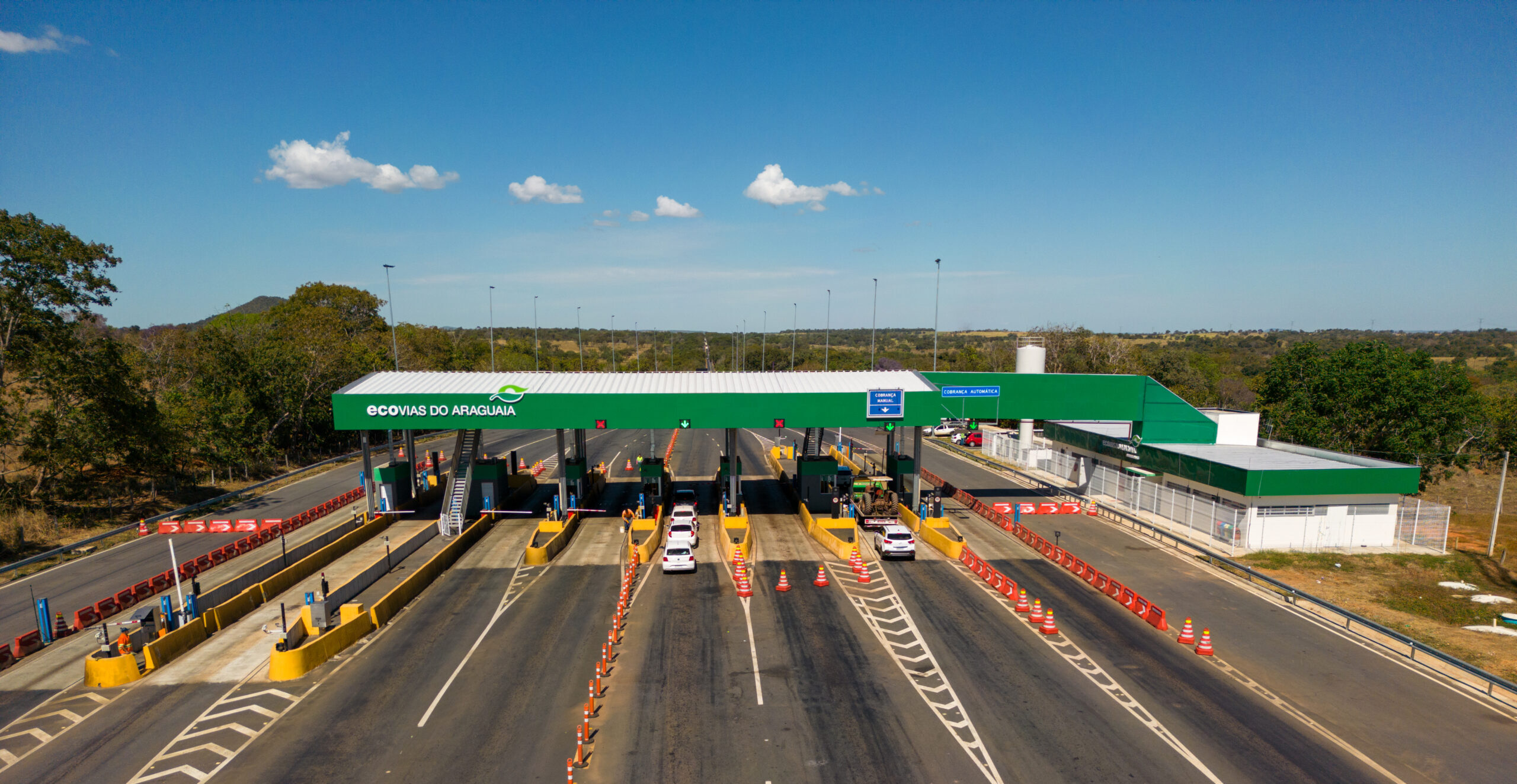 BRs-153, 414 e 080: Ecovias do Araguaia lança cabines de autoatendimento em praças de pedágio