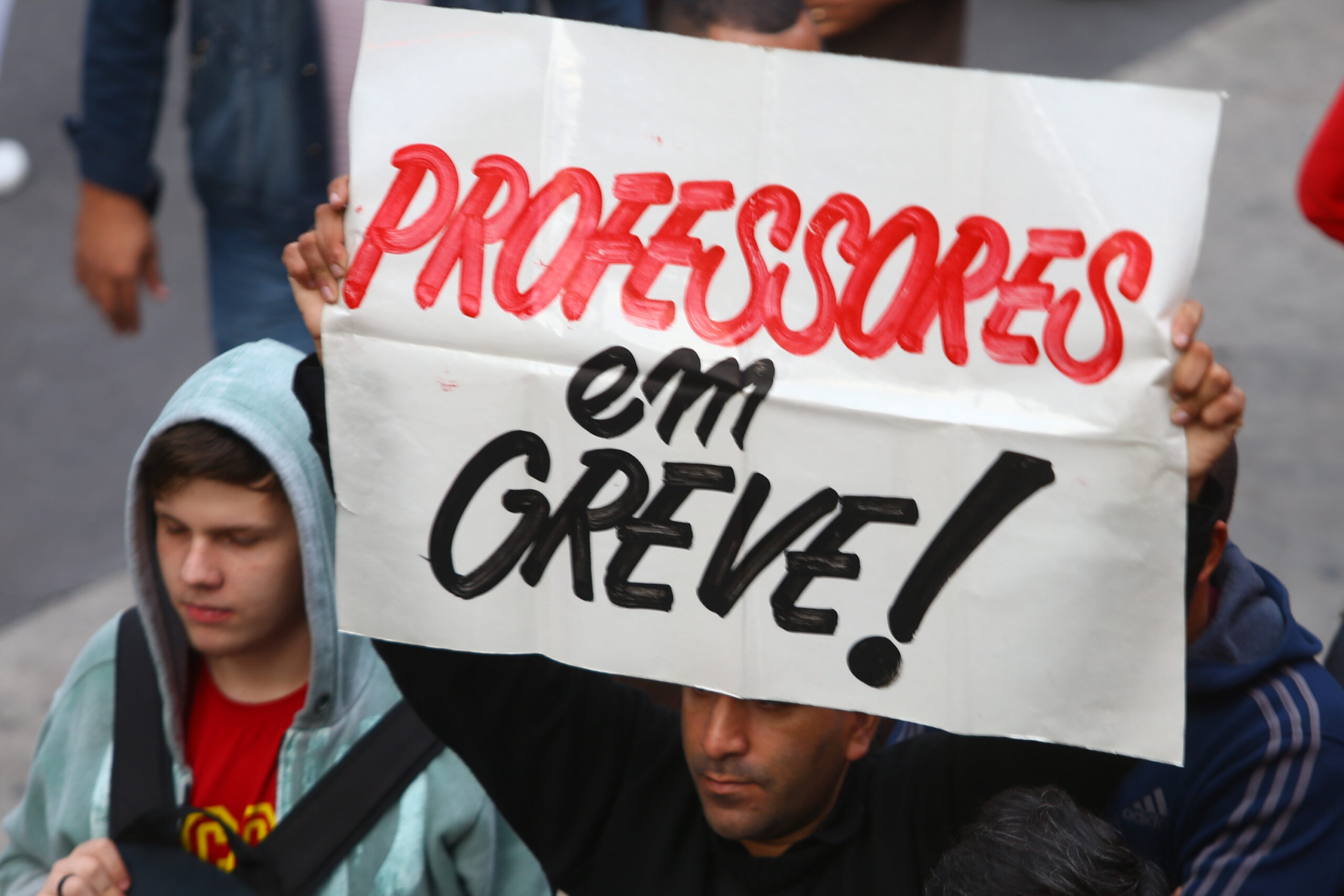 greve da educação