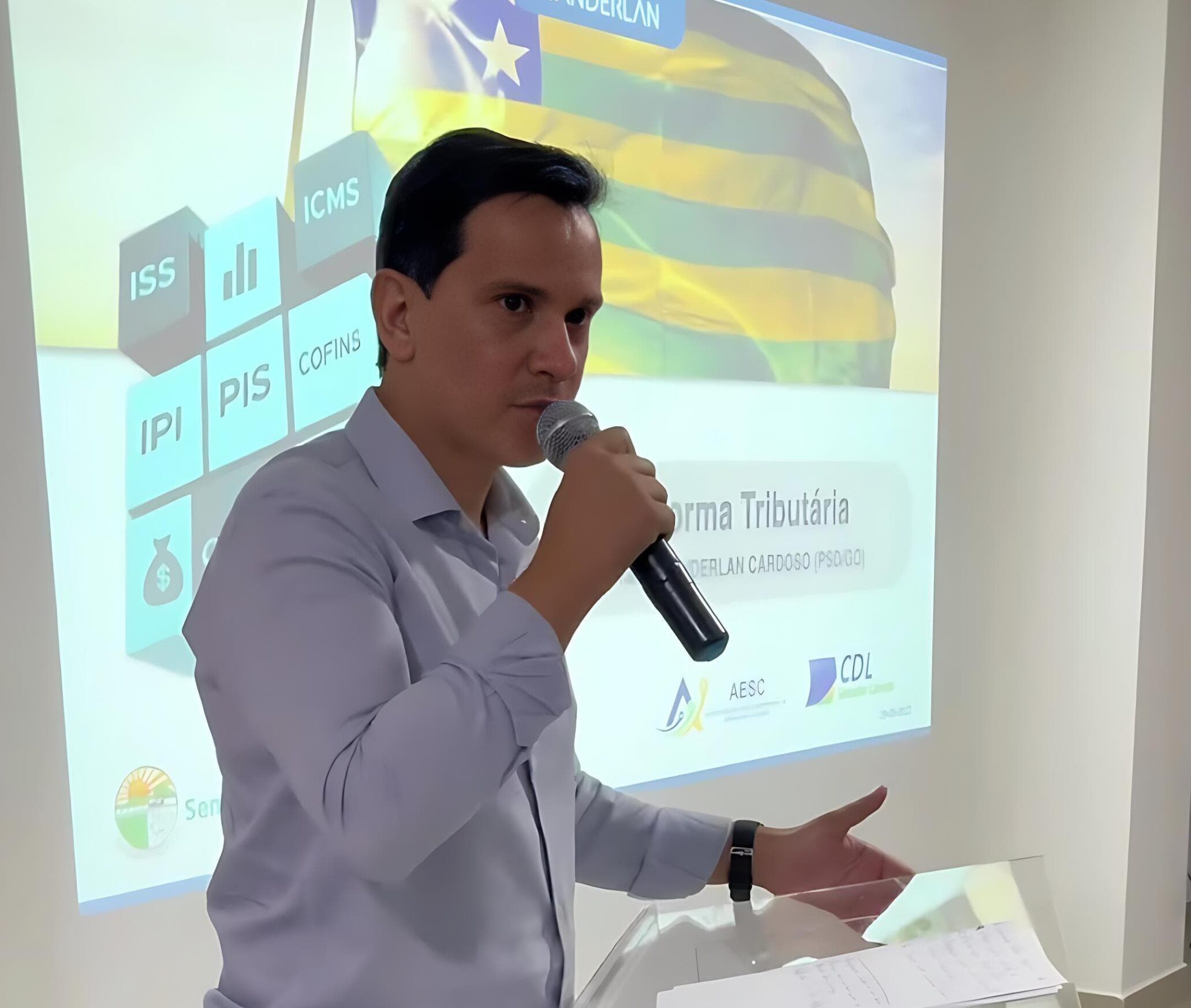 Empresários de Senador Canedo recebem palestra sobre Reforma Tributária