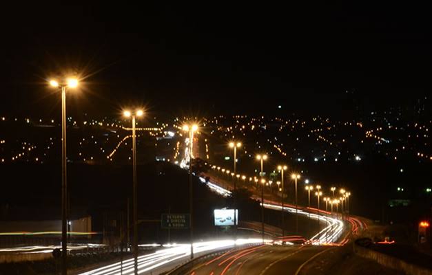 Prefeitura de Aparecida inicia implantação de iluminação na BR-153