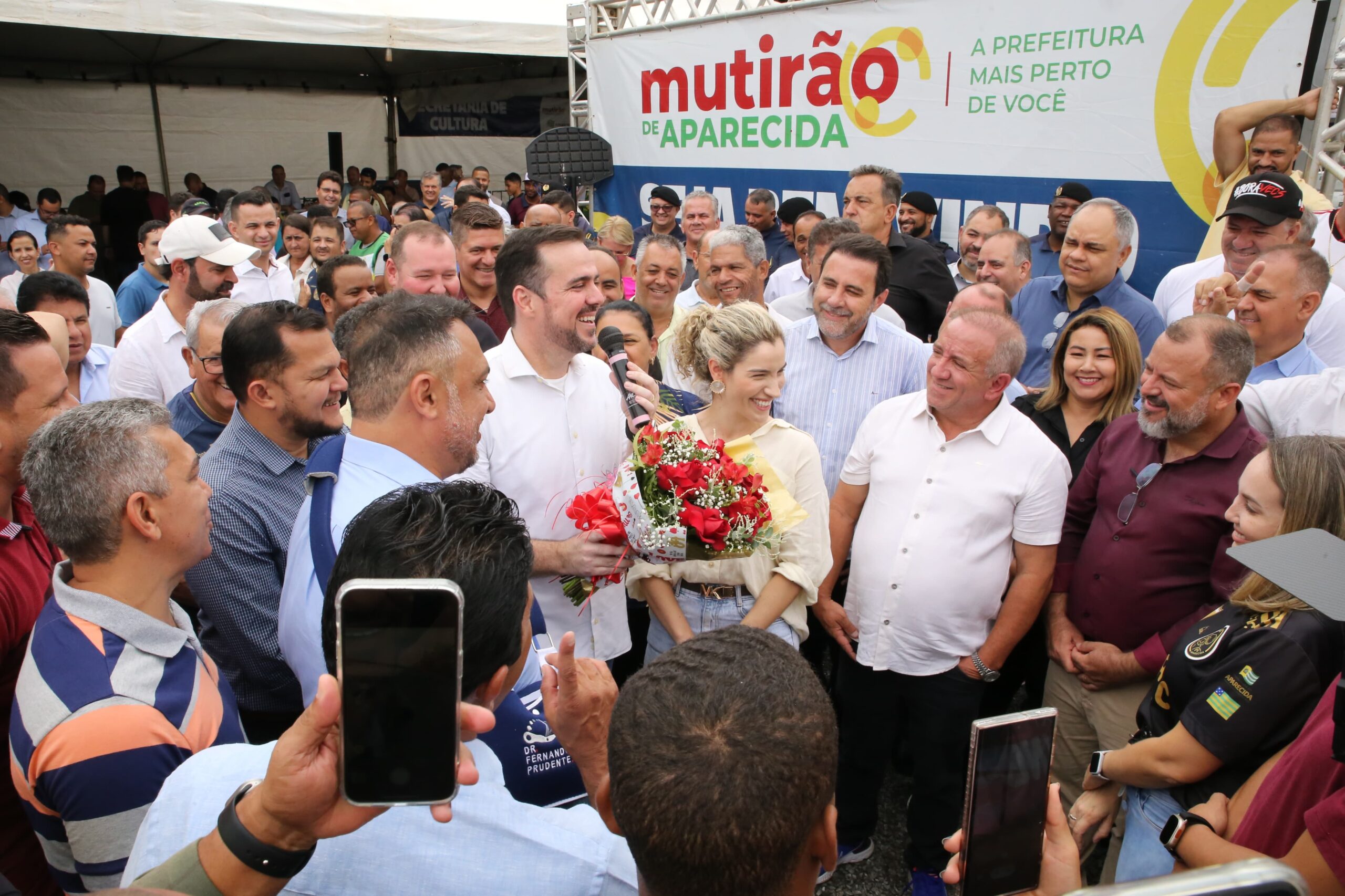 União entre Vilmar Mariano, Mendanha e André Fortaleza marca início do 40º Mutirão de Aparecida