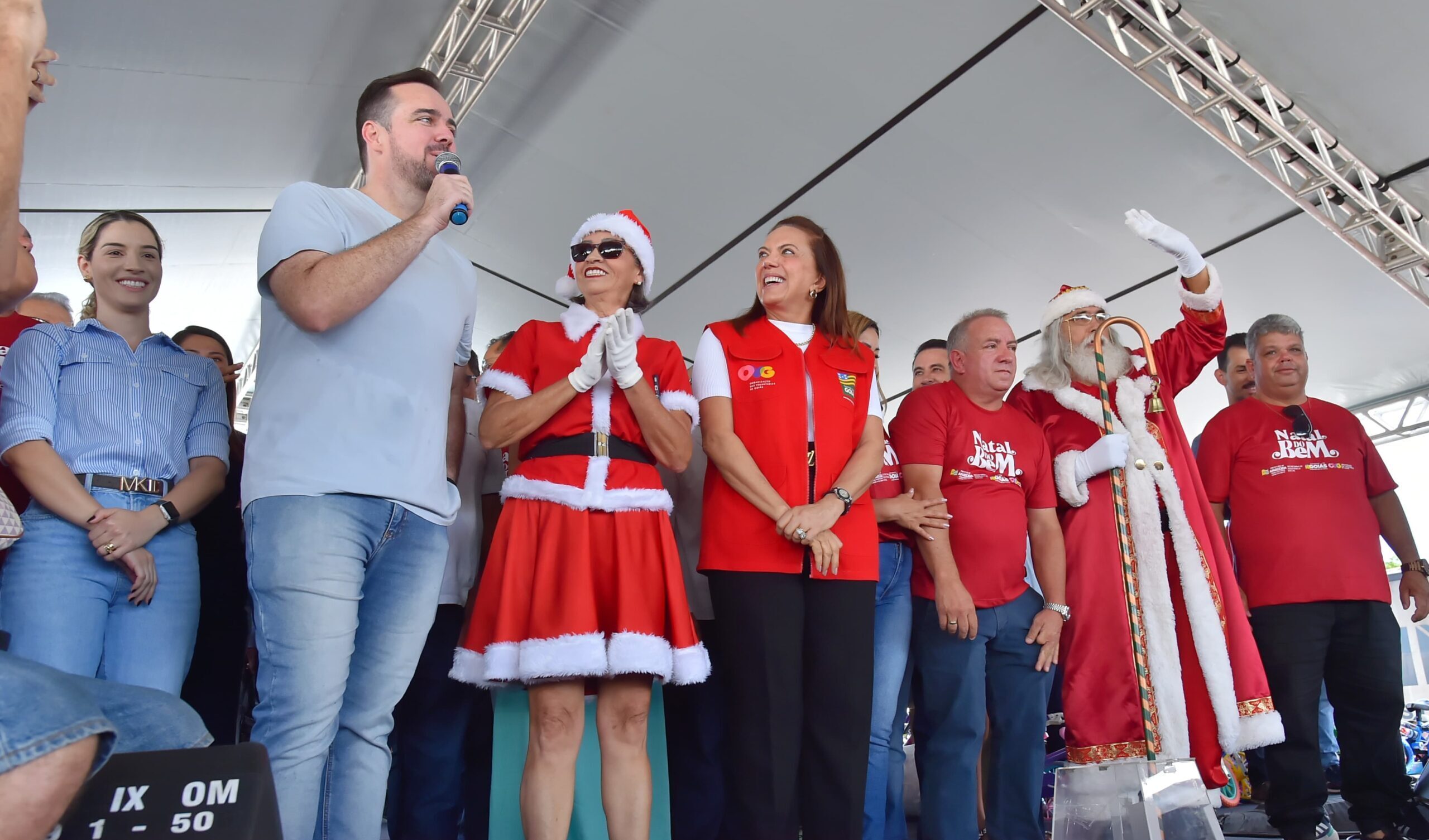 Gustavo Mendanha e Gracinha Caiado