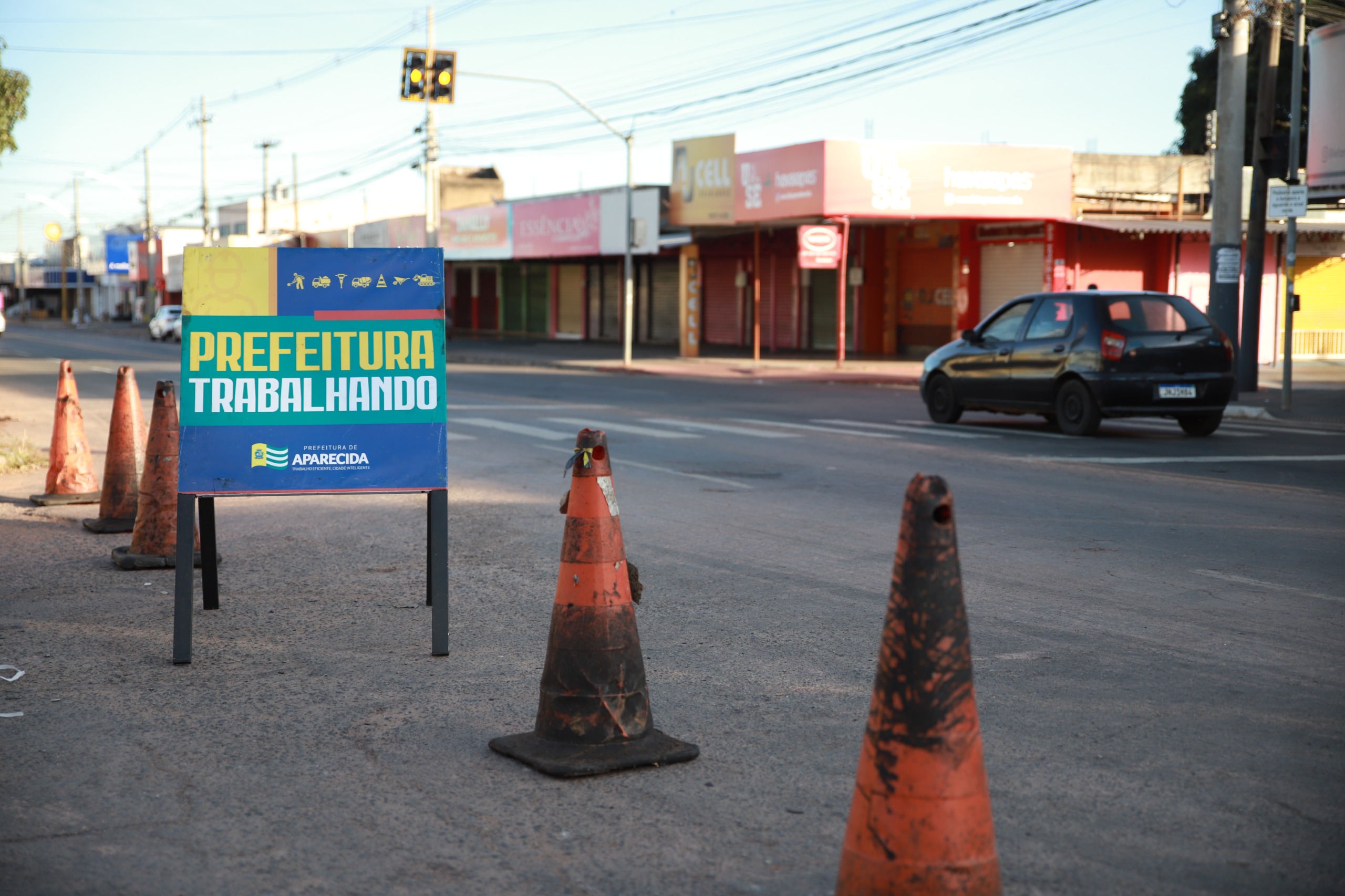 Setor Cidade Livre terá todas as ruas recapeadas; obras já começaram