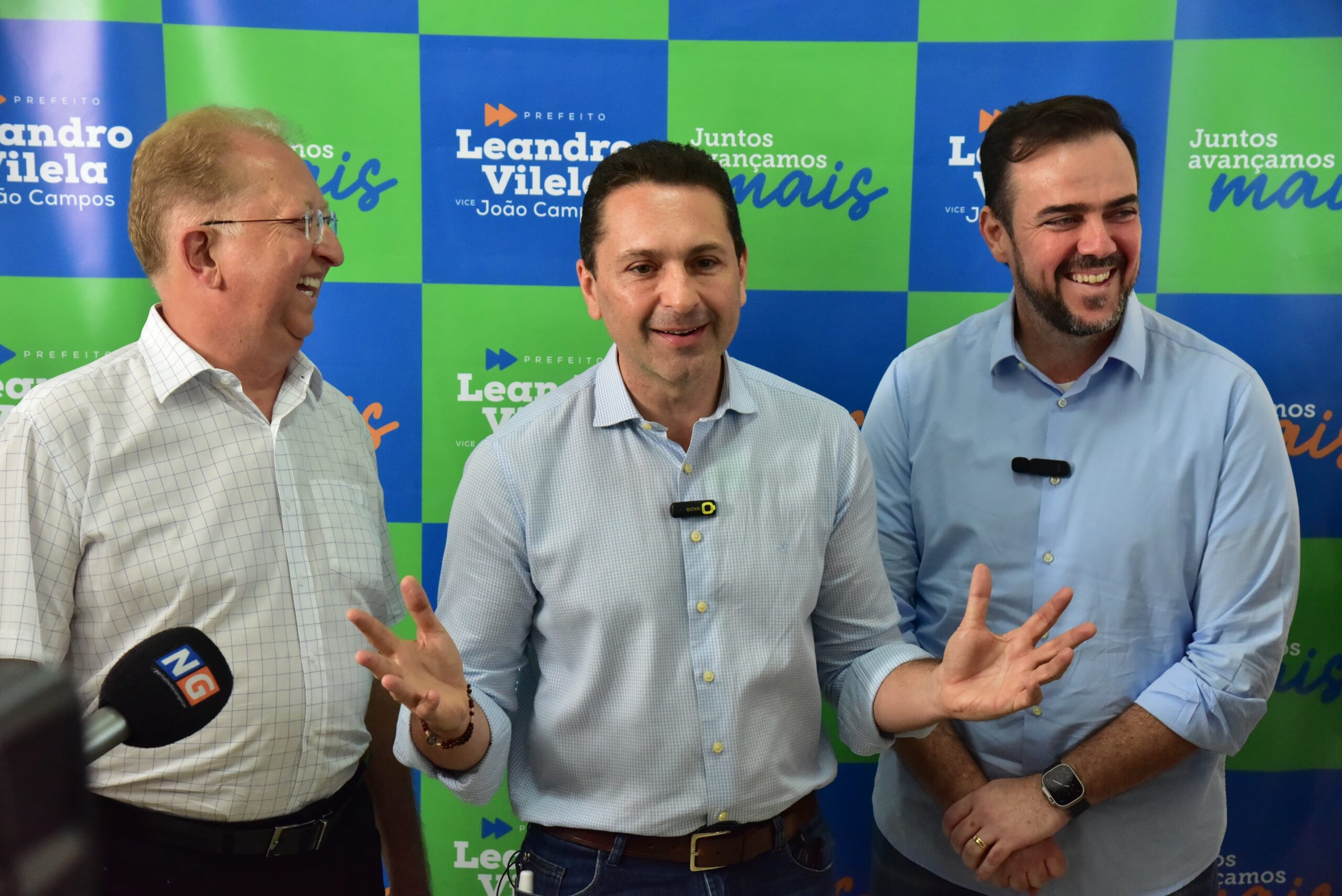 Leandro Vilela anuncia Gustavo Mendanha na coordenação-geral da campanha e secretário em eventual governo