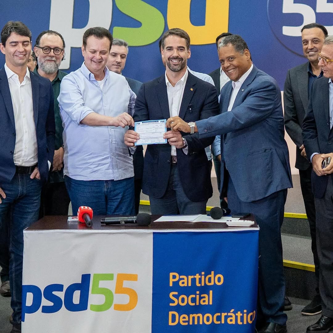 Eduardo Leite se filia ao PSD e reforça pré-candidatura à Presidência