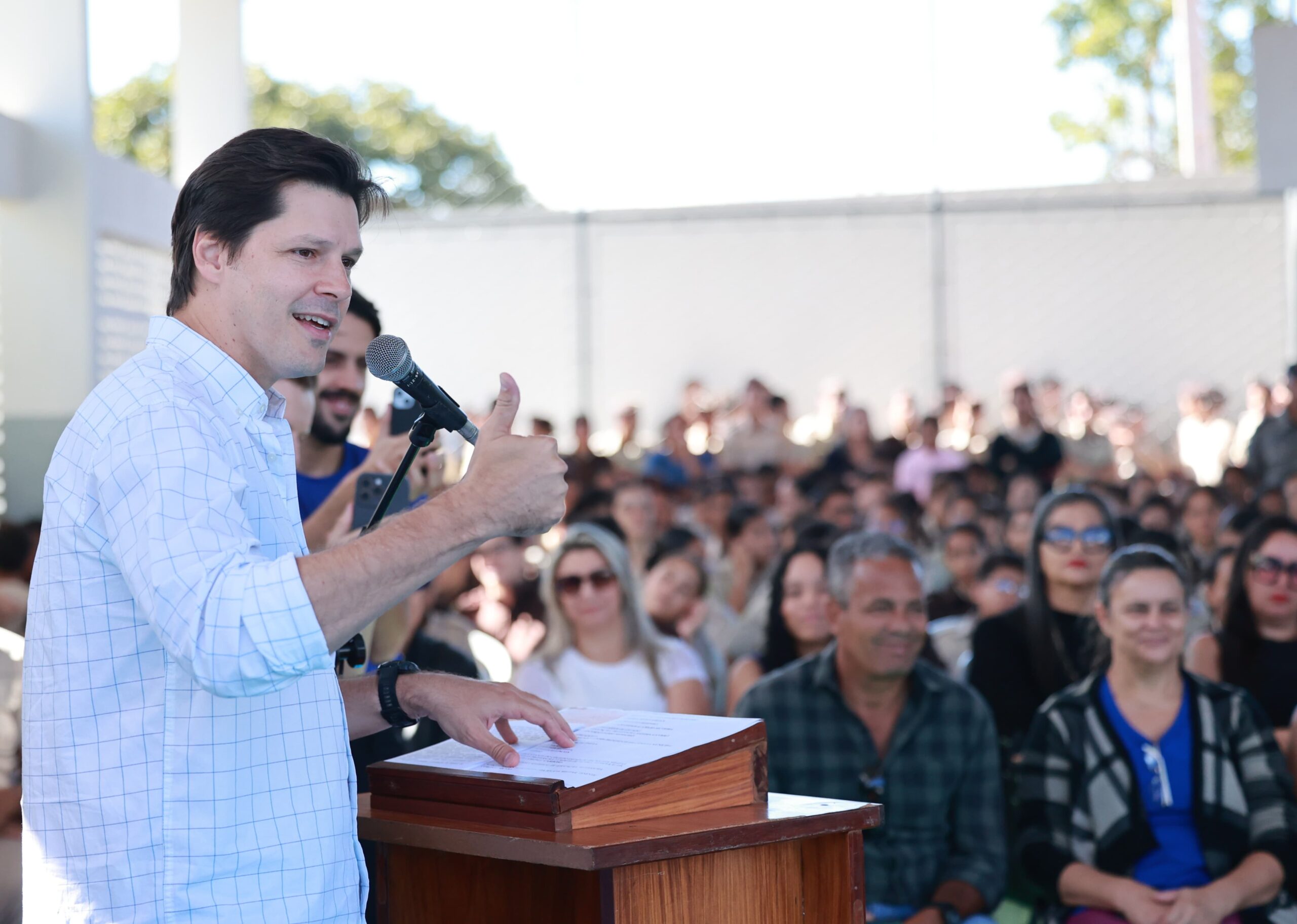 Daniel Vilela entrega a reconstrução e reforma de três escolas em Planaltina