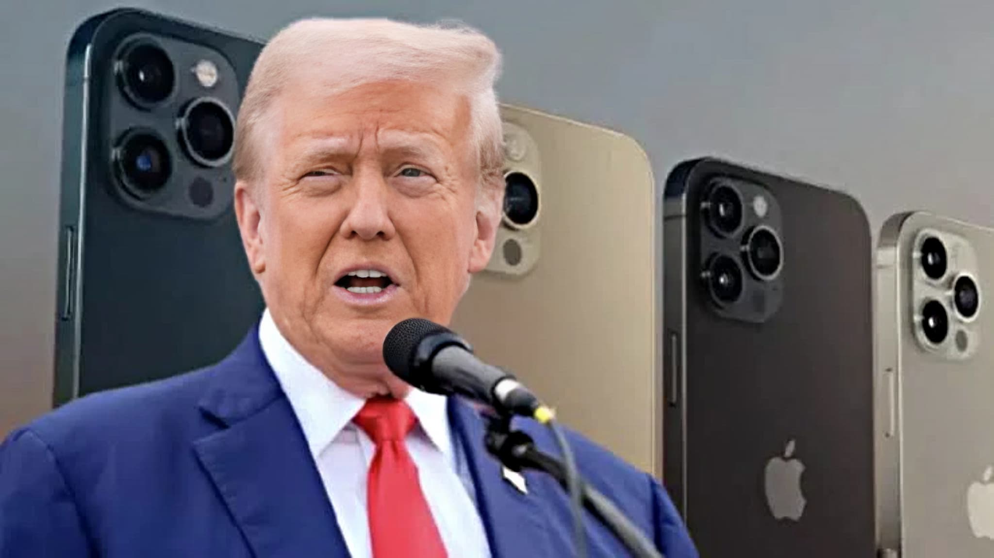 Trump exige que Apple fabrique iPhones nos EUA e ameaça tarifa de 25%
