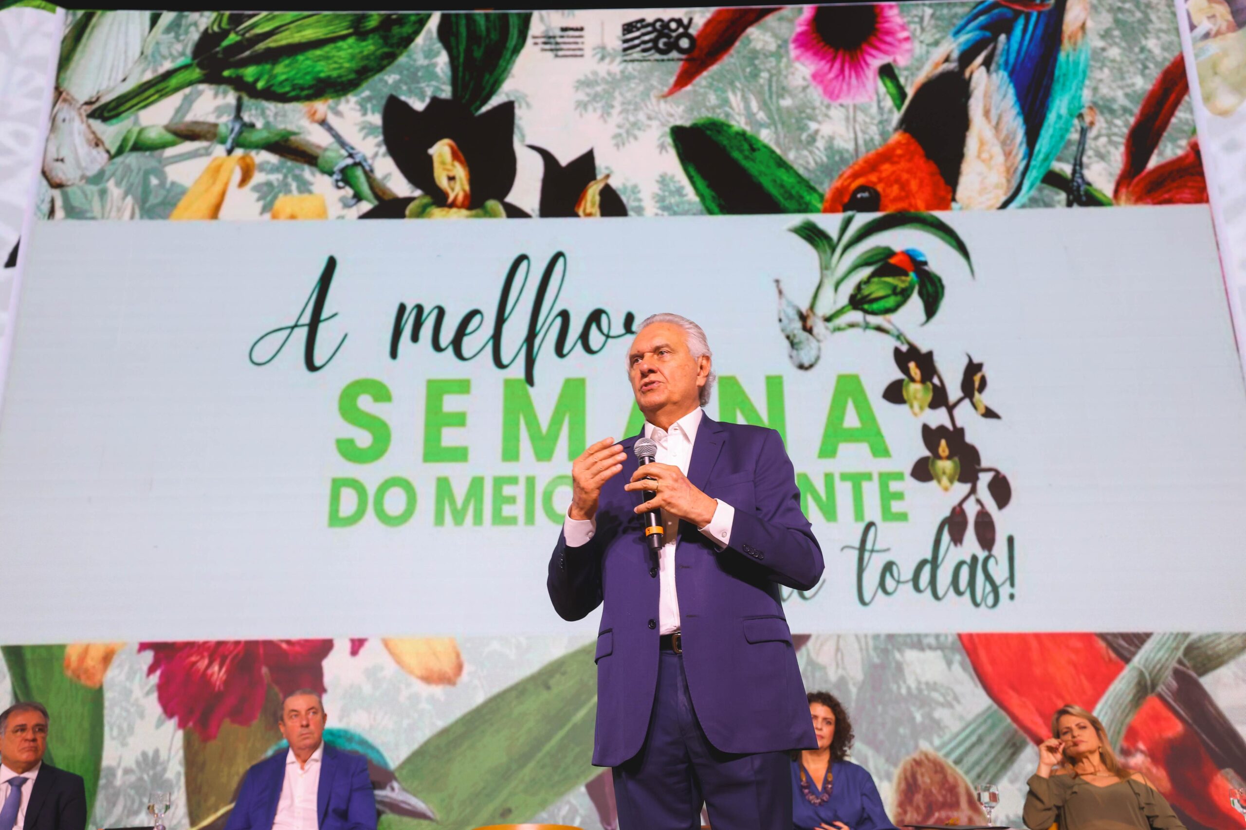 Caiado lança projeto Agro Sustentável e destaca queda de 72% no desmatamento em Goiás