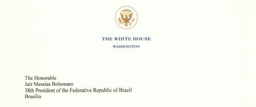 Trump envia carta a Bolsonaro e critica governo Lula: “regime de censura ridículo”