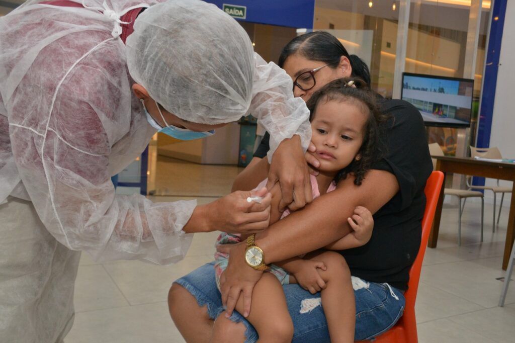Dia D de vacinação contra febre amarela em Aparecida