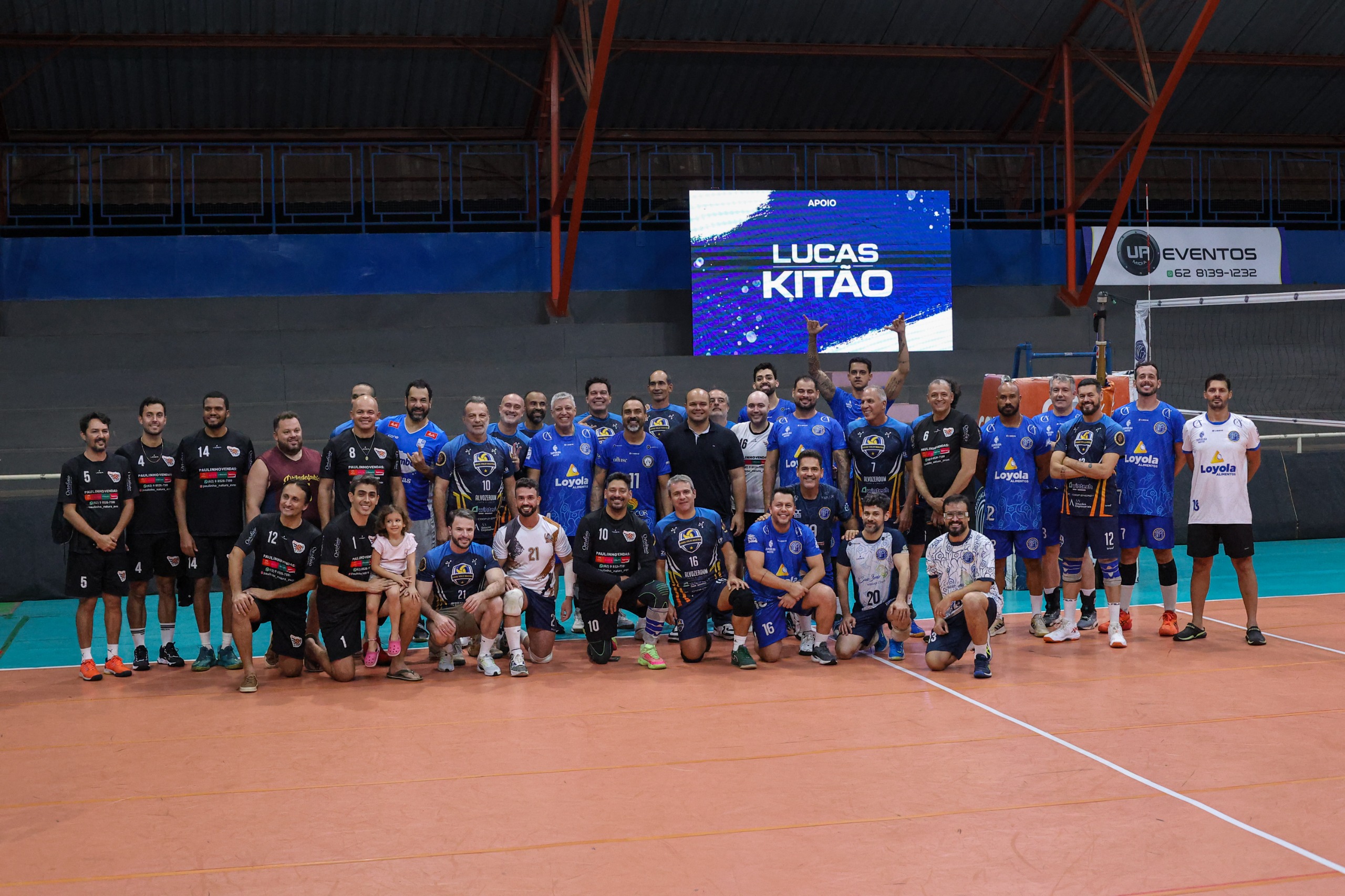 Kitão democratiza o vôlei em Goiânia