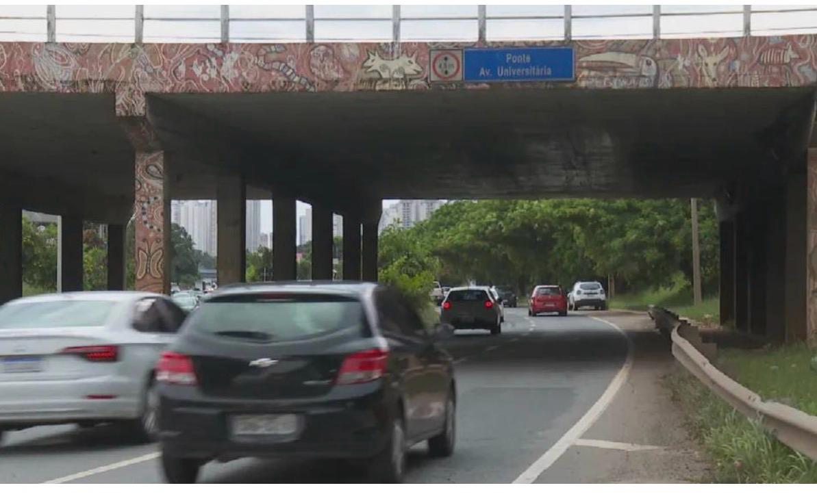 Manutenção na ponte da Avenida Universitária começa quarta