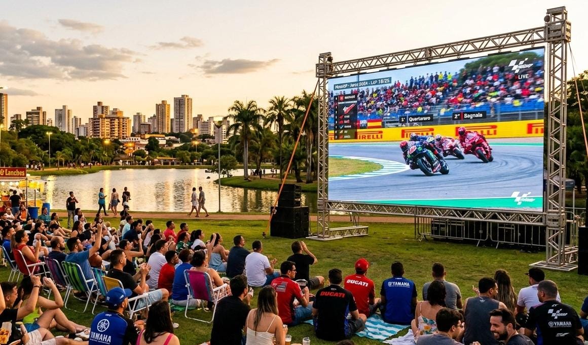 MotoGP em Goiânia: Saiba onde assistir à transmissão ao vivo em 5 parques da capital