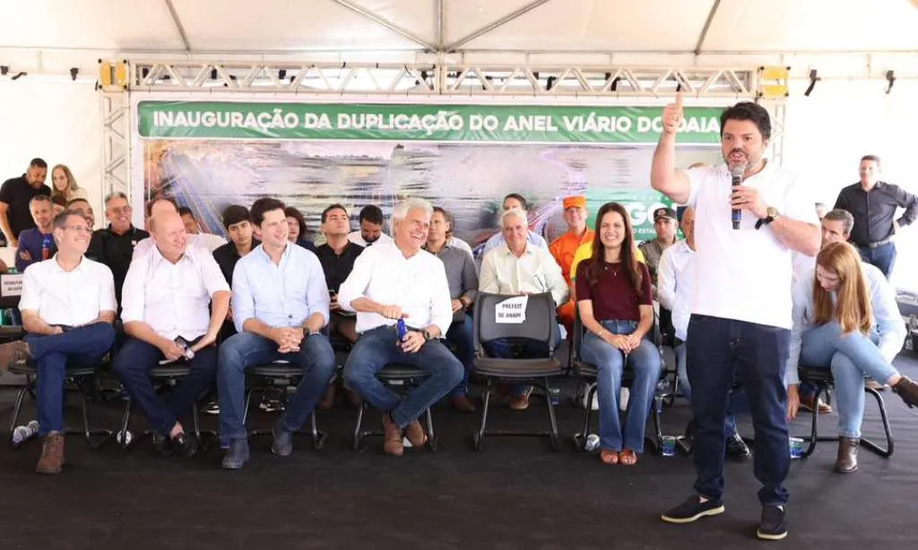 Márcio Corrêa chama deputado de “ladrão” durante inauguração do Anel Viário em Anápolis