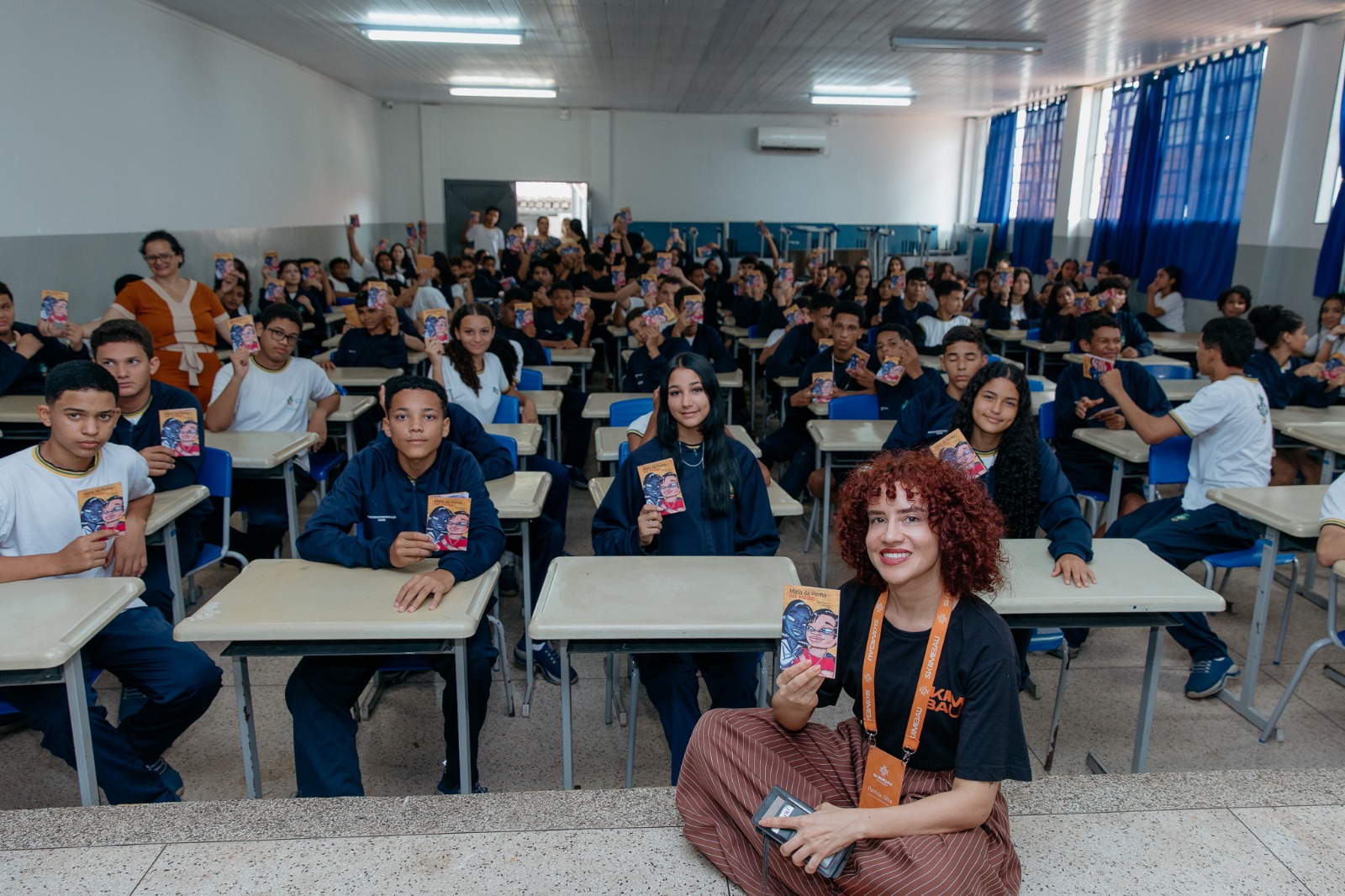 Caravana Maria da Penha nas Escolas chega a Aparecida de Goiânia nesta segunda (23)