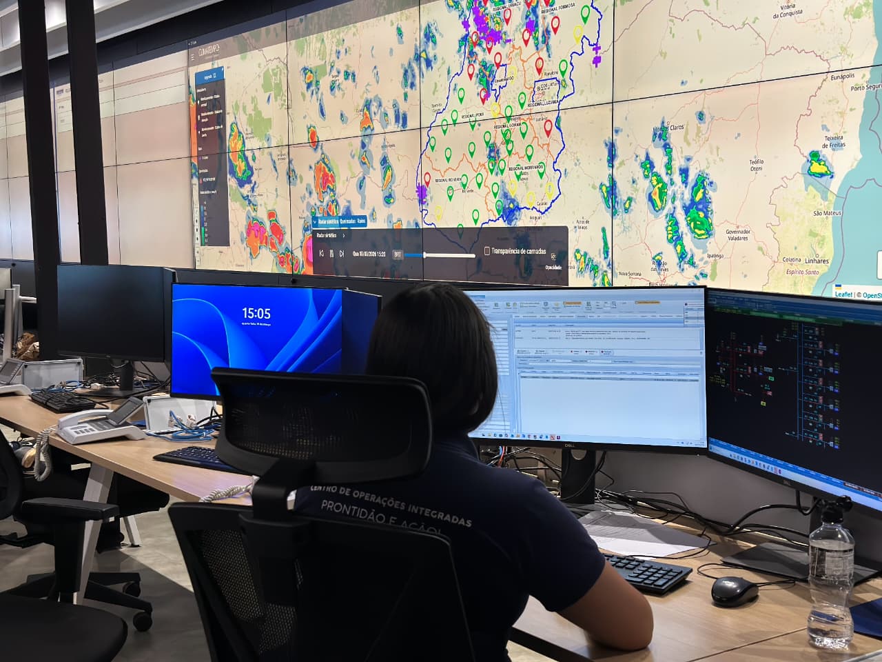 Alerta de Temporal – Goiás entra em alerta para temporais; ventos podem chegar a 70 km/h até sexta-feira