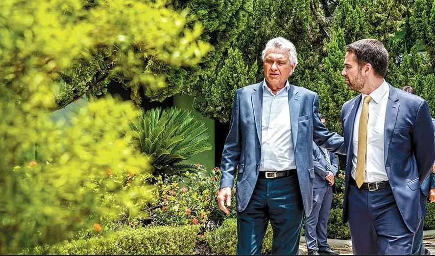 Eduardo Leite apoia Caiado na pré-campanha de 2026