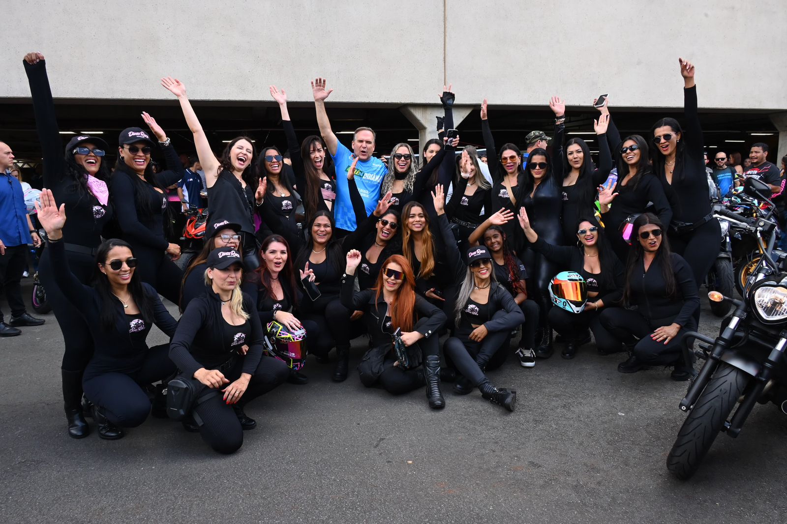 MotoGP Goiânia: Mabel participa do MotoMulher reunindo integrantes de motoclubes femininos