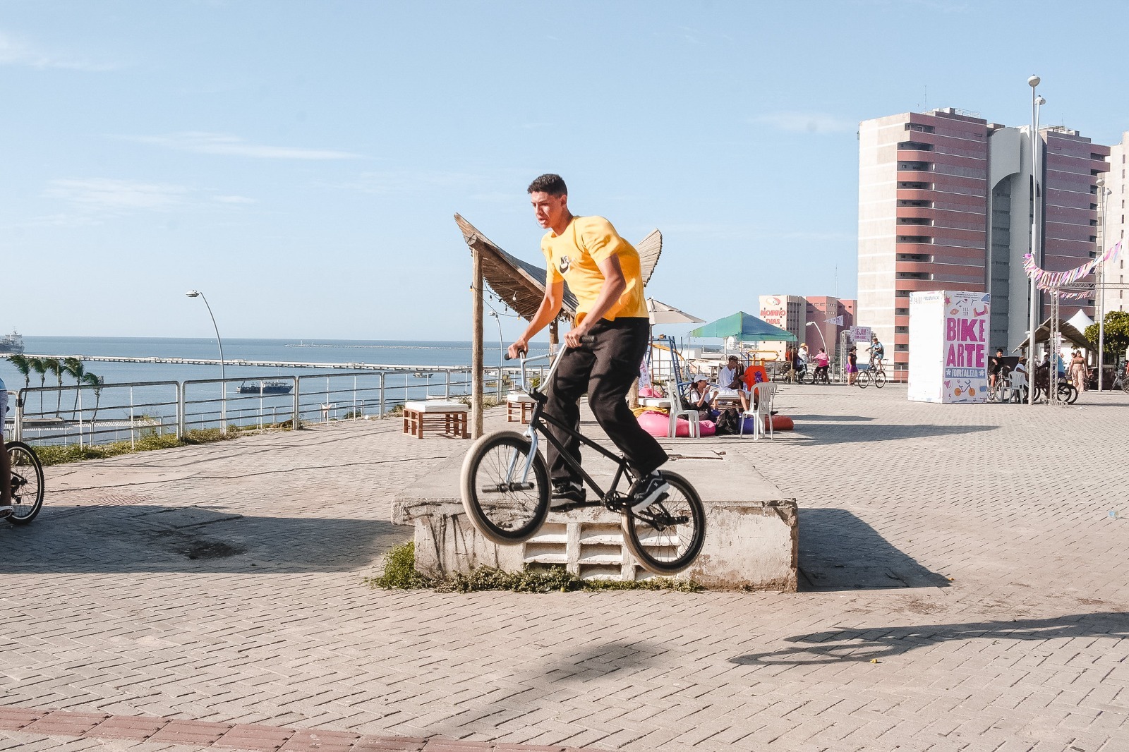 Senador Canedo recebe festival Bike Arte Brasil na Praça Criativa Central