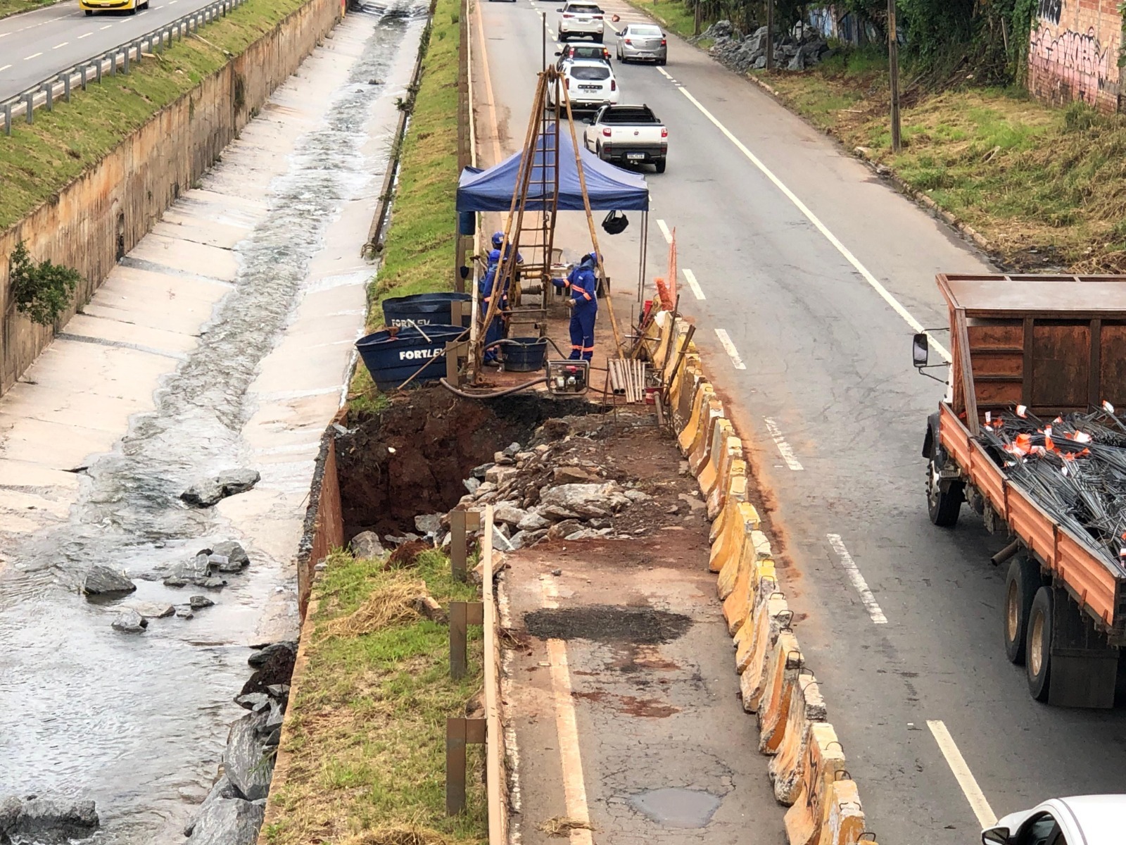 Prefeitura de Goiânia inicia obras na Marginal Botafogo neste sábado (11/4)