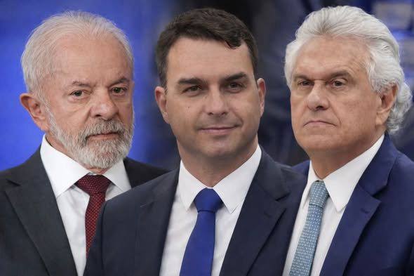 Quaest: Lula lidera 1º turno com 37%, Flávio tem 32% e Caiado chega a 6%