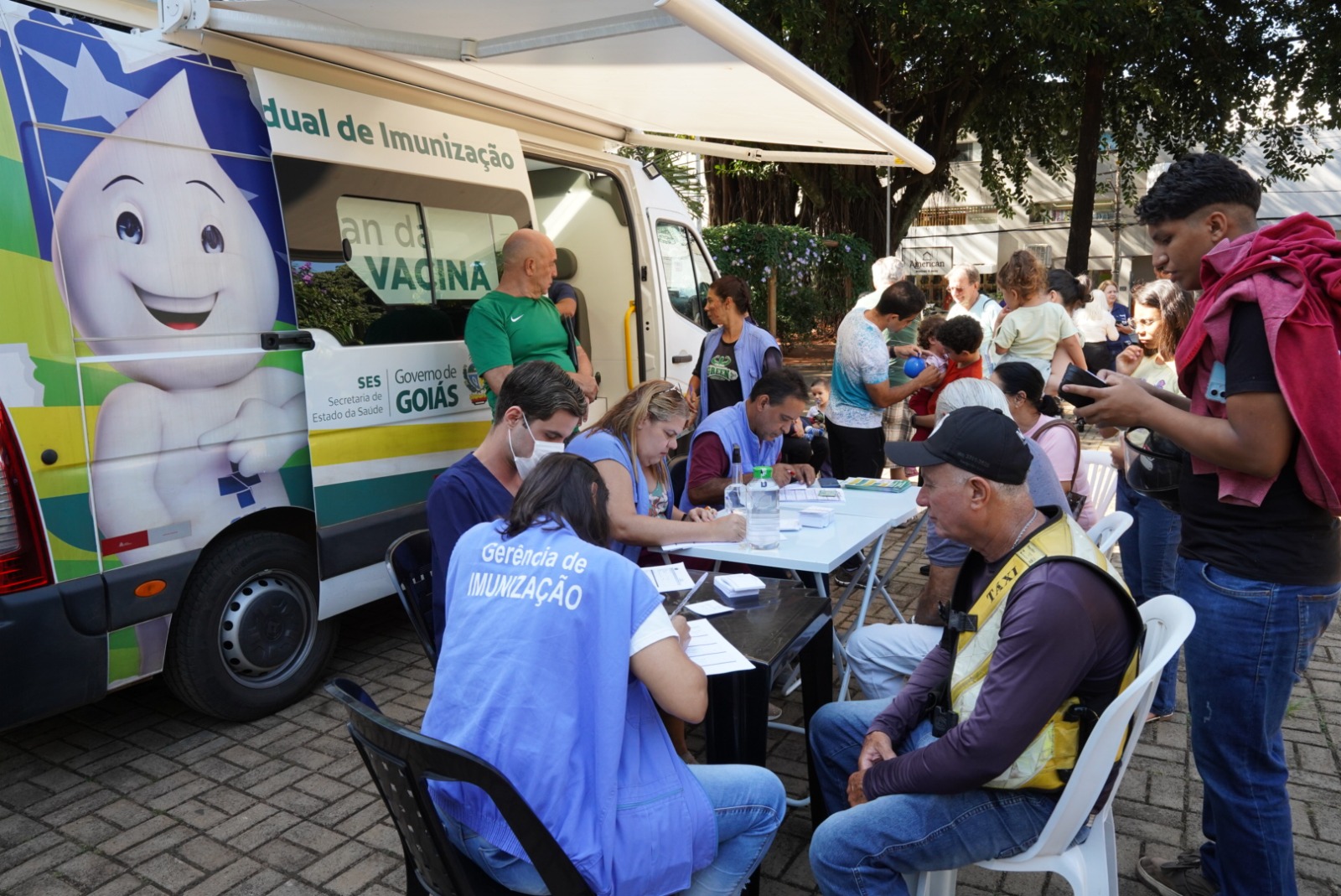 Mobilização de vacinação contra a gripe alcança mais de 5 mil pessoas em dois dias em Anápolis
