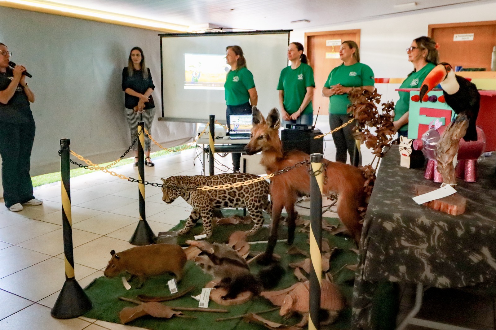 AMMA realiza aula sobre o Cerrado para alunos da Pestalozzi