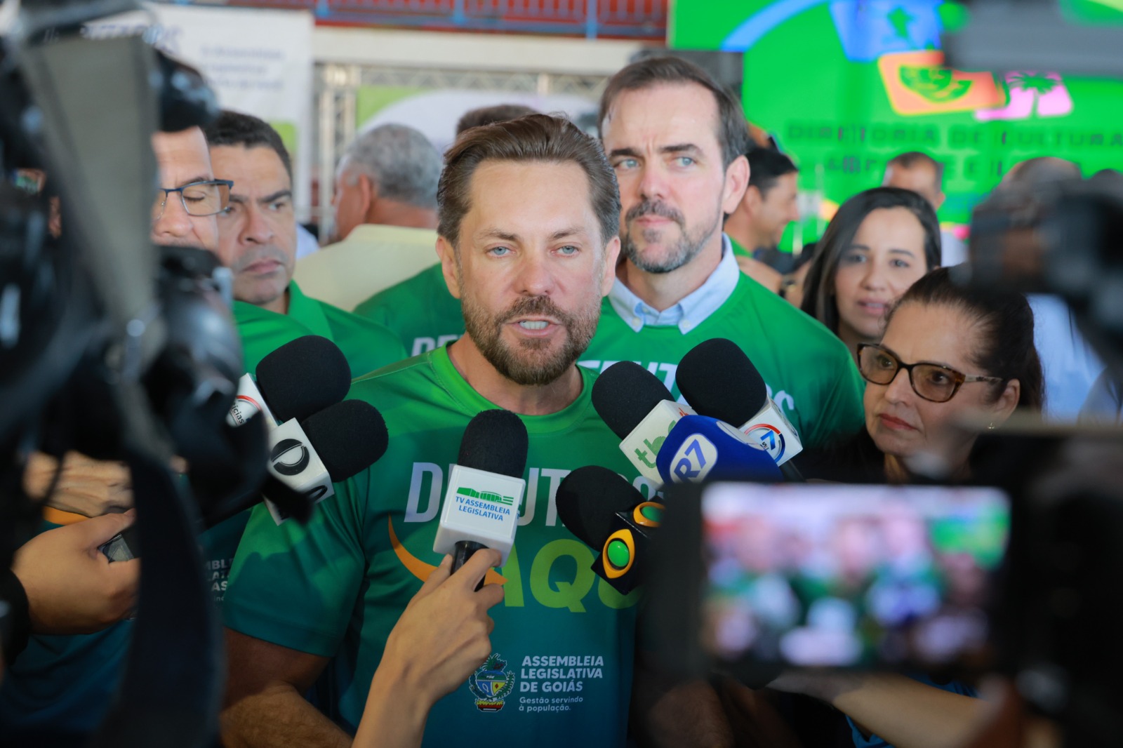 Bruno Peixoto declara apoio a Gustavo Mendanha para vice de Daniel Vilela