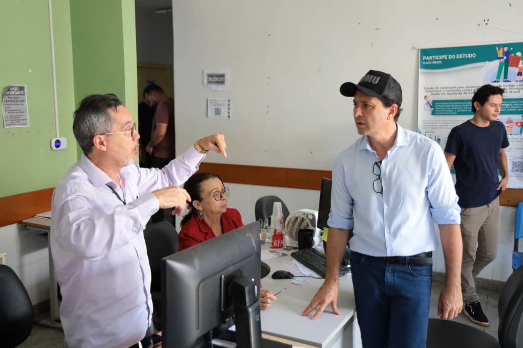 Leandro Vilela denuncia sabotagem em unidades de saúde e determina força-tarefa em Aparecida