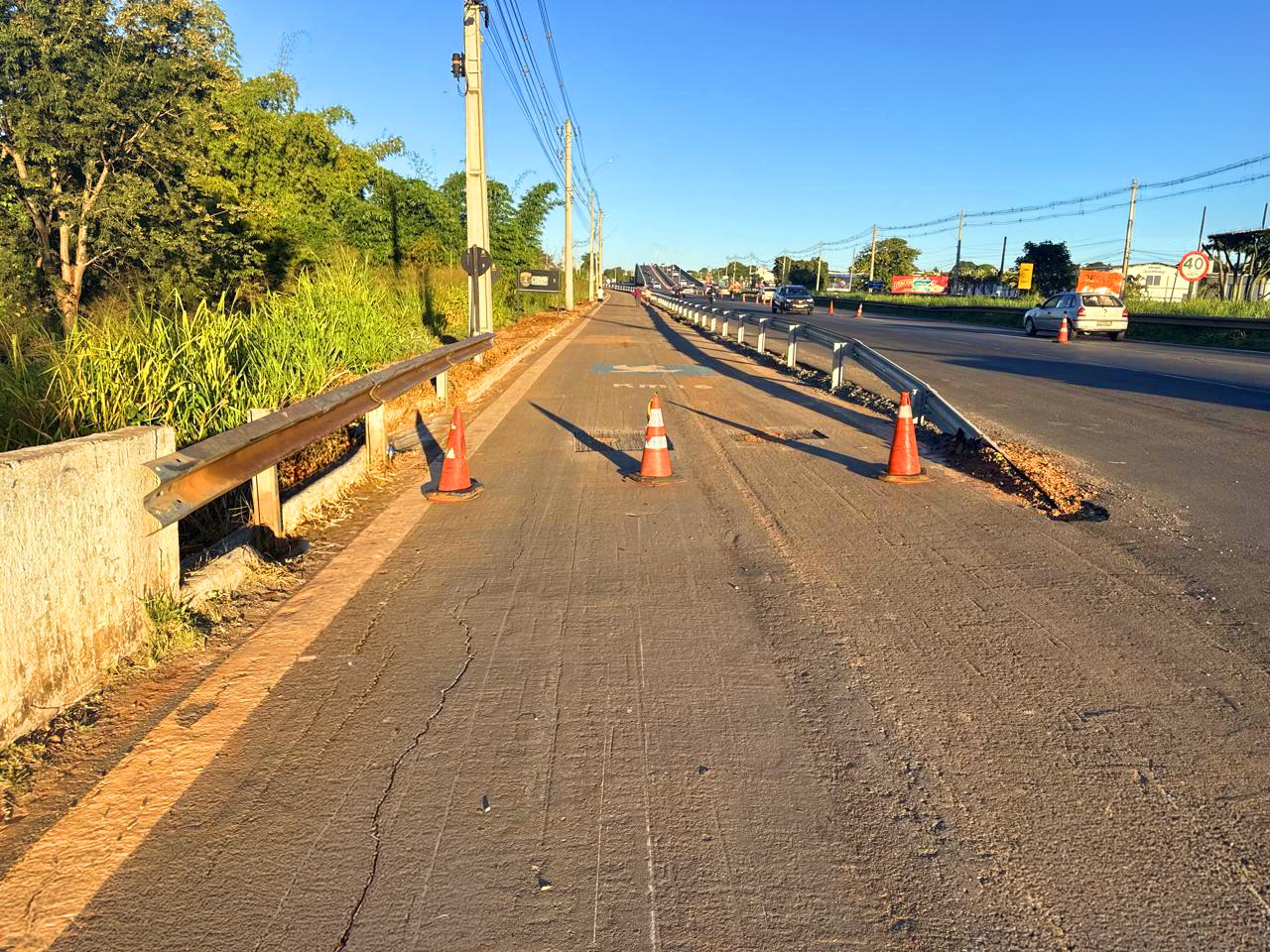 Governo de Goiás restaura pista de caminhada dos romeiros para Festa do Divino Pai Eterno, em Trindade