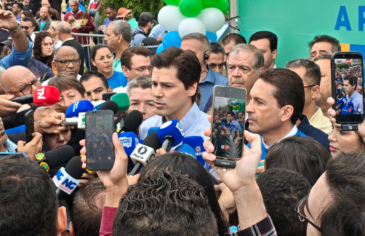 Ausência de Gustavo Mendanha vira assunto nos bastidores do aniversário de Aparecida