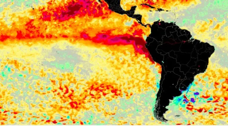 El Niño tem 90% de chance de se formar no inverno de 2026