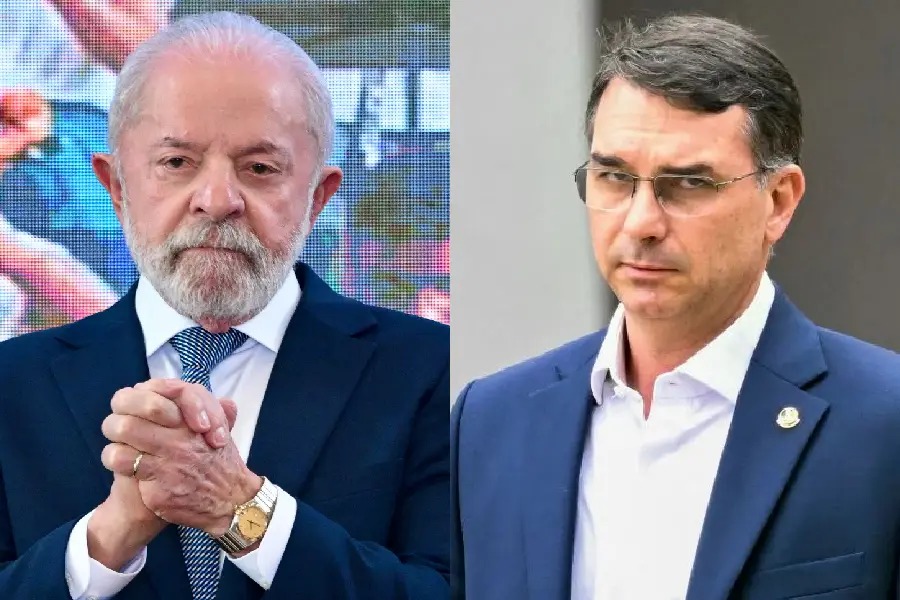 Quaest: Lula abre 10 pontos sobre Flávio Bolsonaro no 1º turno