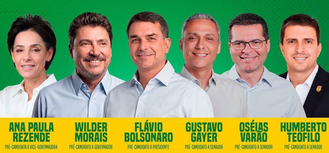 Wilder Morais lança pré-candidatura ao Governo de Goiás em evento com Flávio Bolsonaro