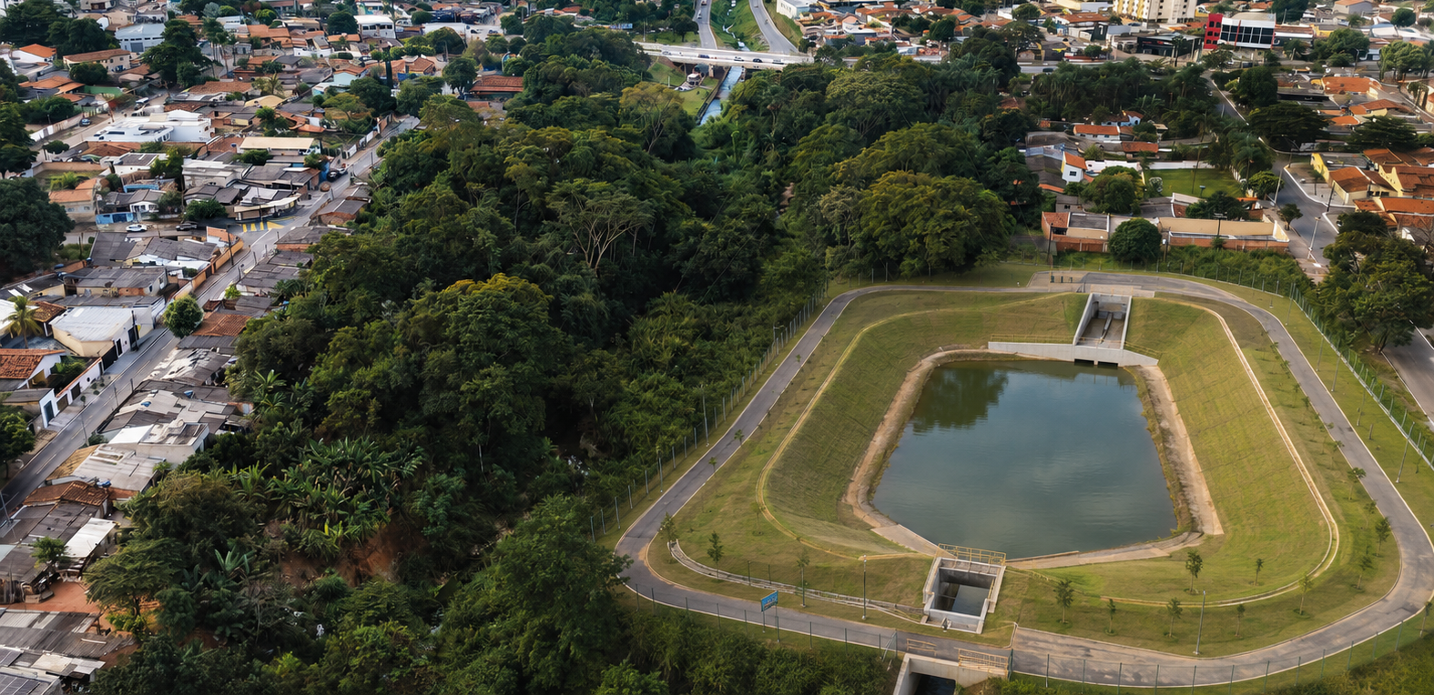 Bacia do Córrego Botafogo segue modelo usado no mundo
