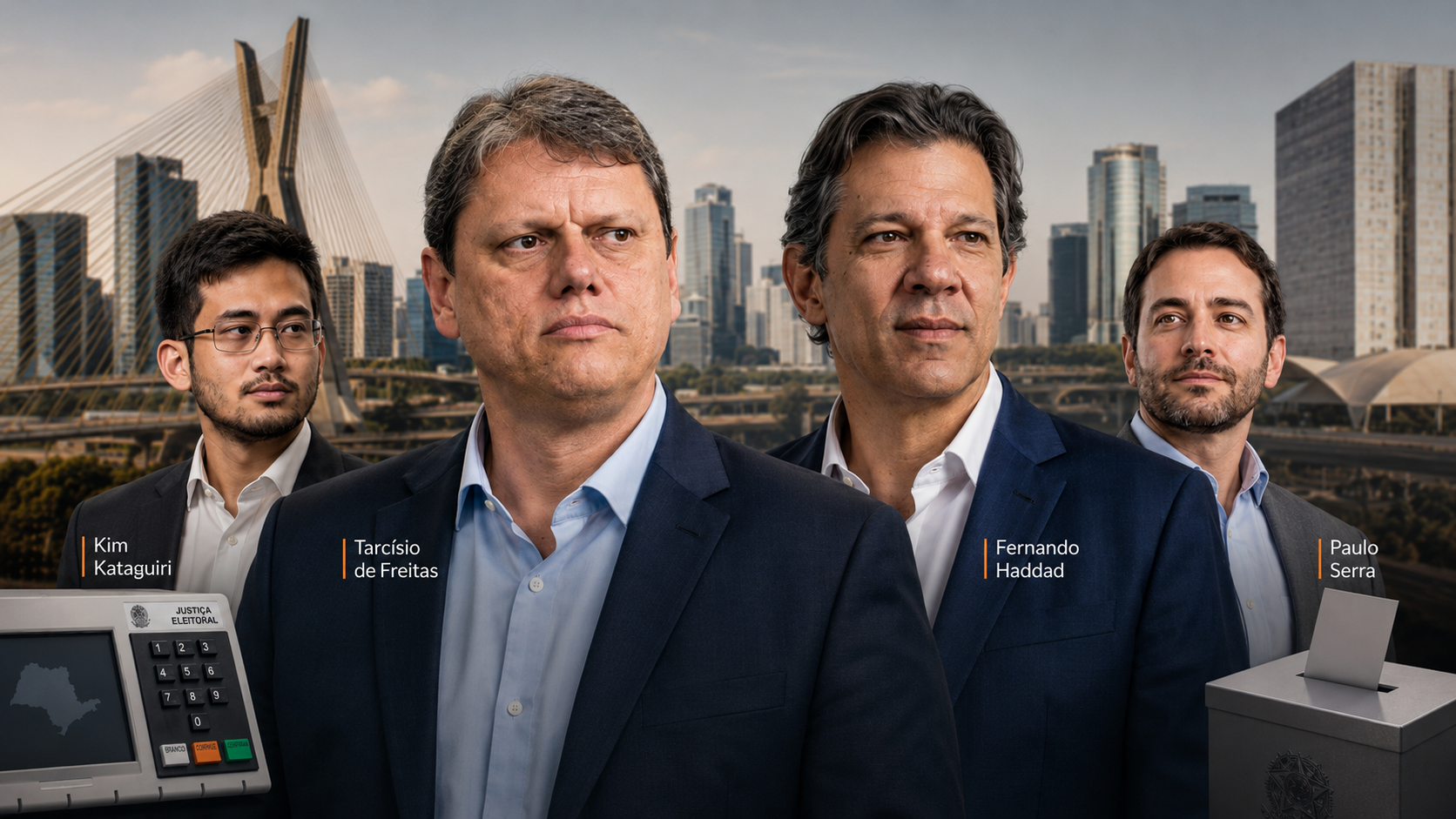 Possíveis candidatos ao governo de São Paulo em 2026 começam a se destacar