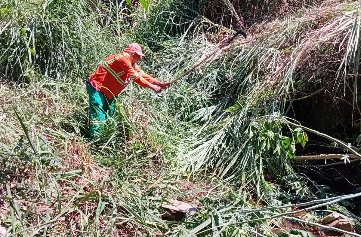 Prefeitura de Goiânia limpa 5,7 milhões de m² em volta de mananciais