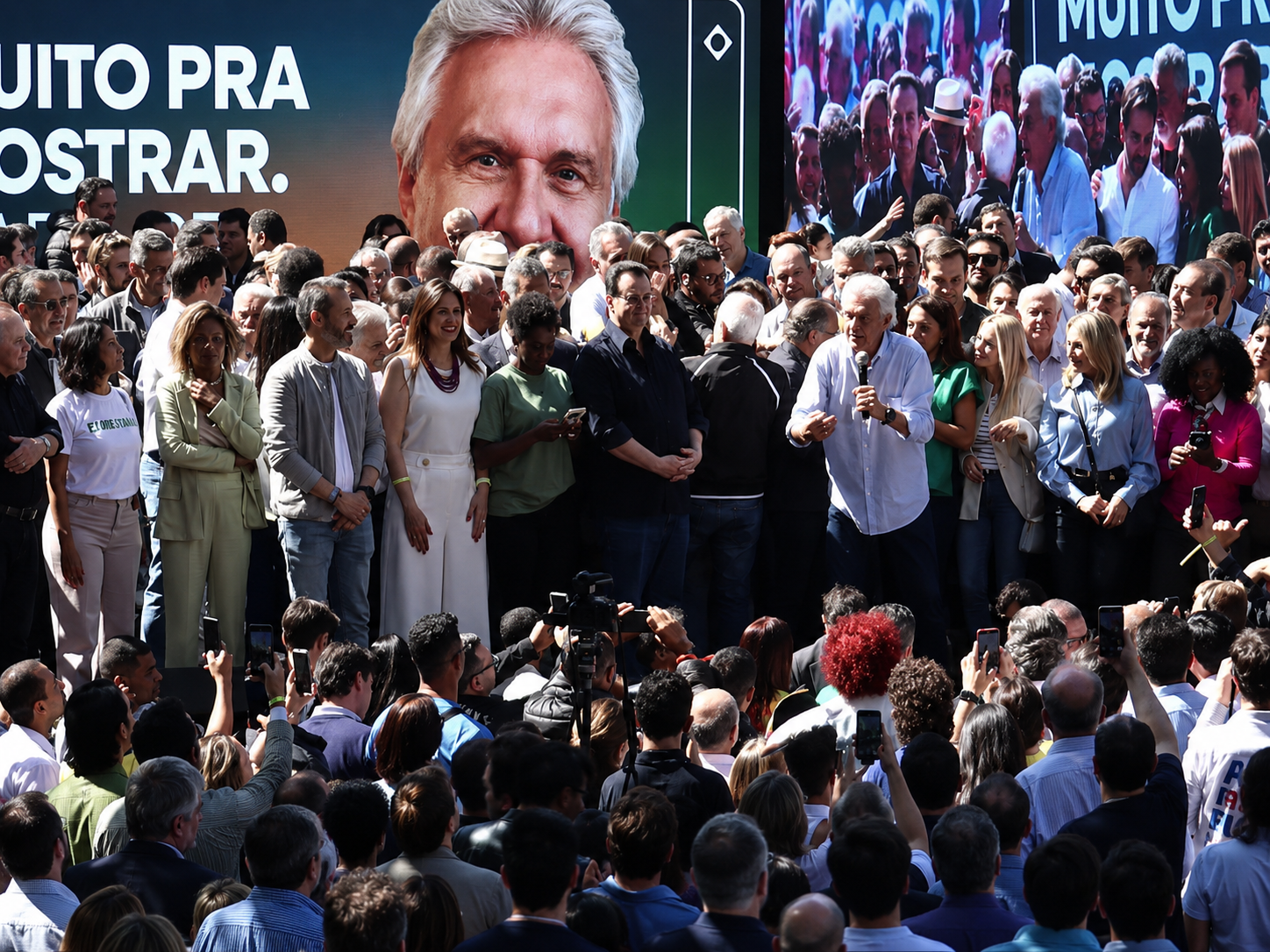 PSD oficializa Caiado à Presidência com Kassab de vice