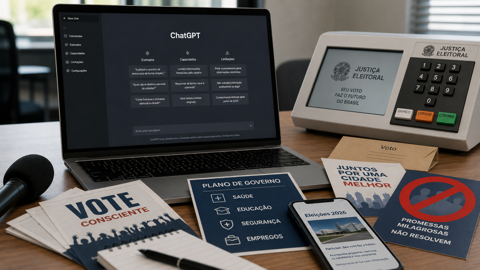 OpenAI restringe uso do ChatGPT na criação de materiais para campanhas eleitorais