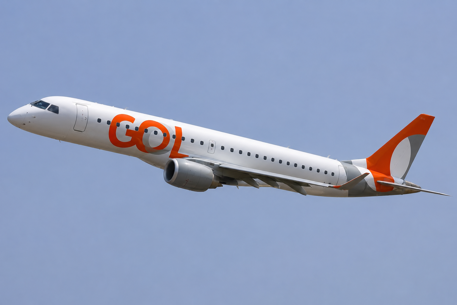 Gol fica perto de acordo por jatos Embraer E2