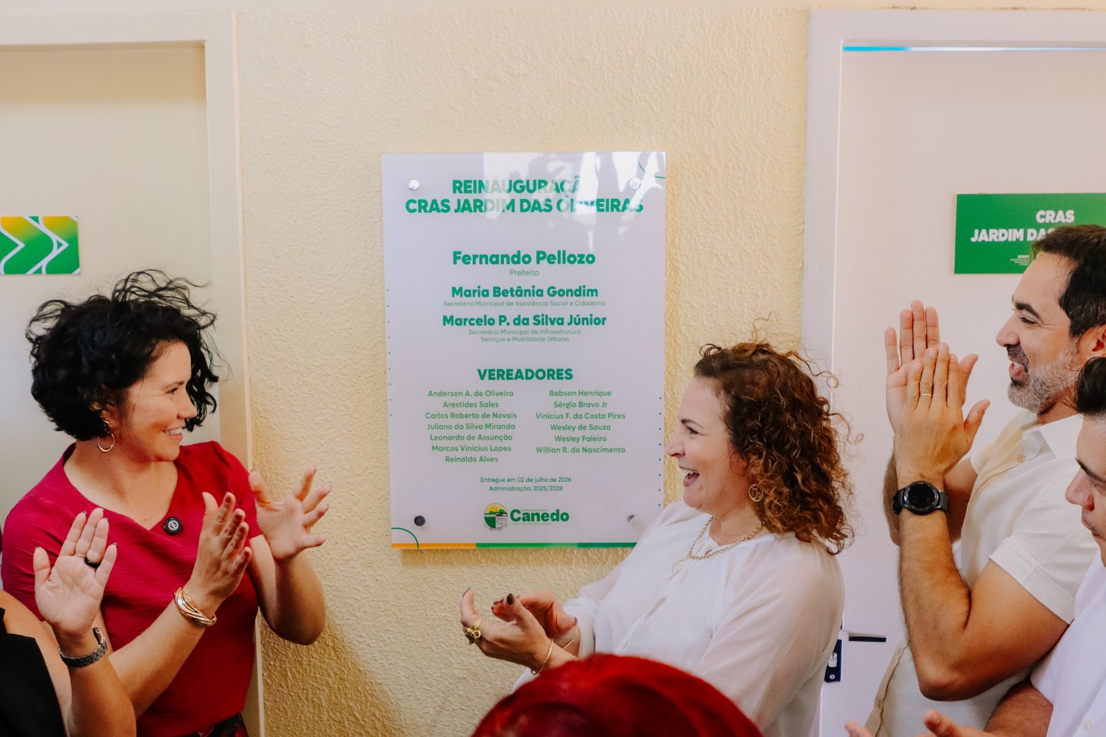 CRAS Jardim das Oliveiras é reinaugurado após reforma e ampliação em Senador Canedo