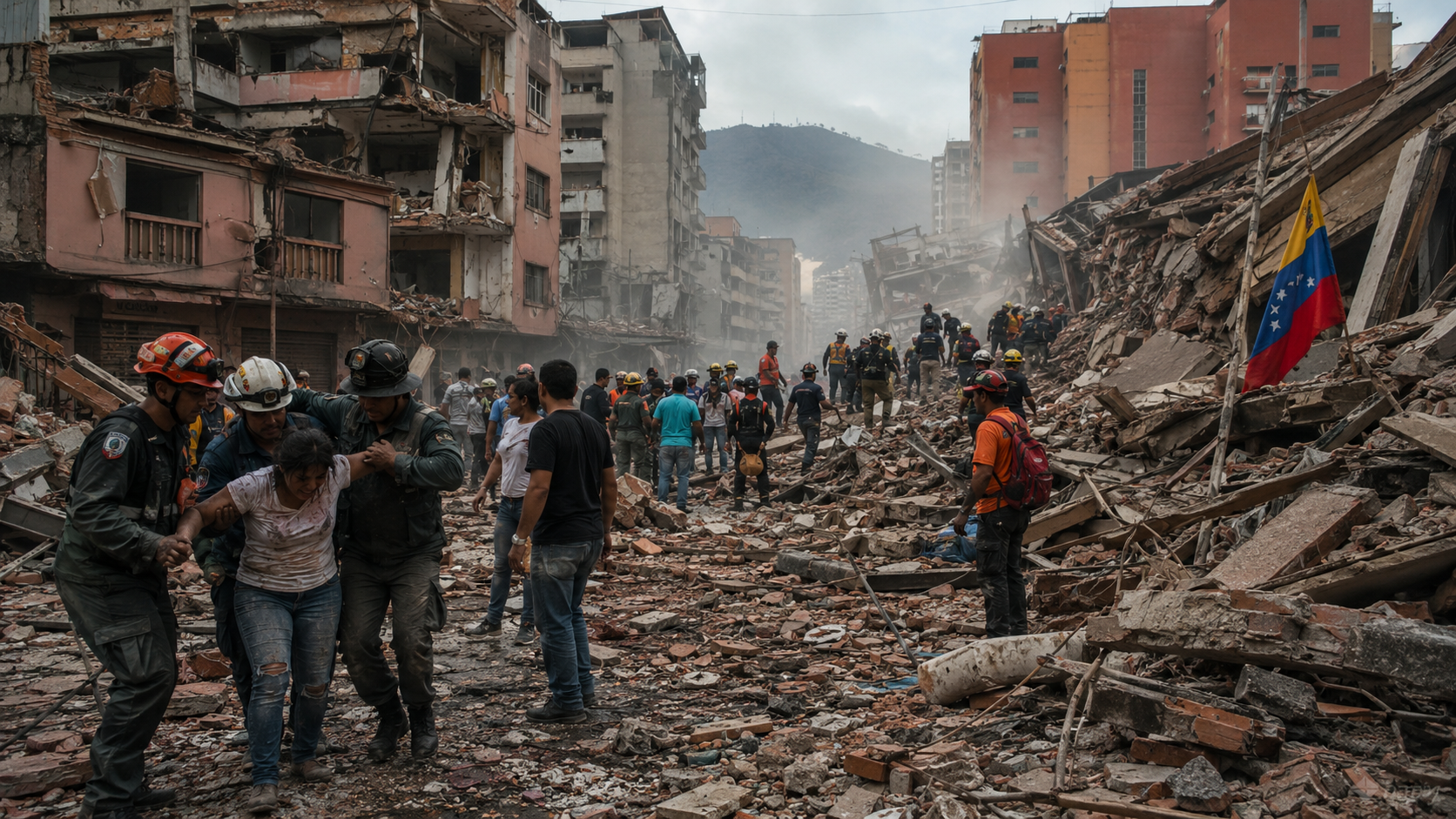 Mortes após terremotos na Venezuela sobem para 3.889