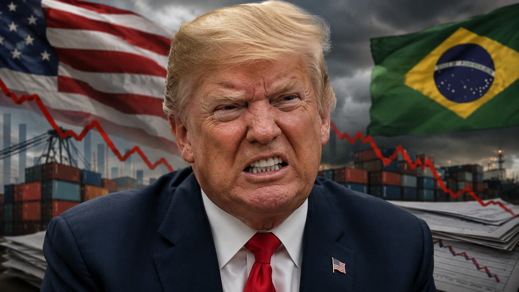 O desespero de Trump contra o Brasil