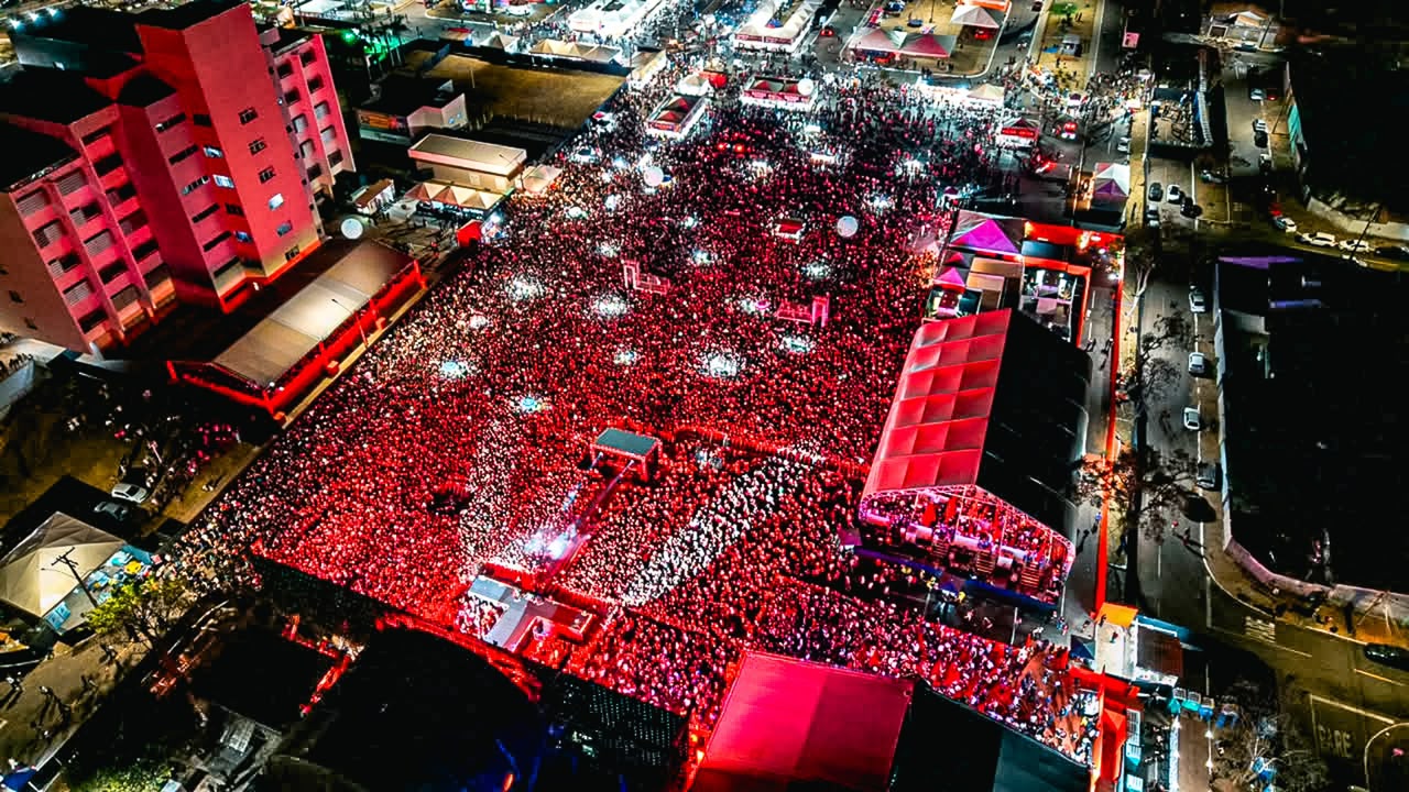 Aparecida é Show 2026 encerra programação com público recorde de 50 mil pessoas e show de Zezé Di Camargo