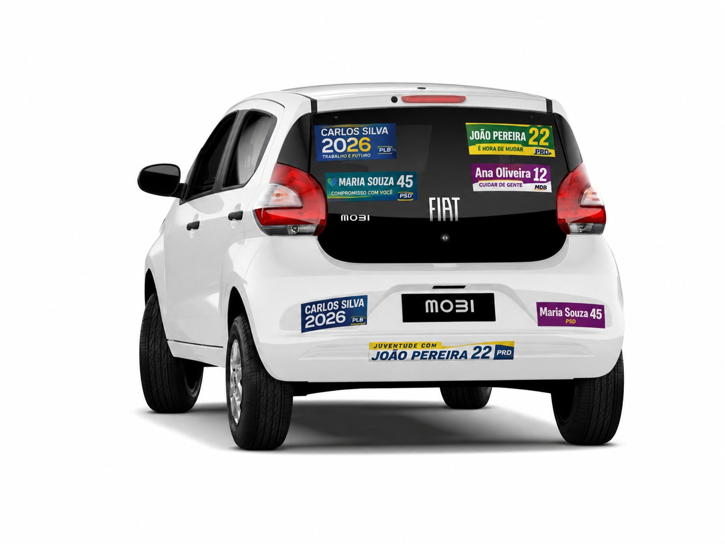 Adesivo eleitoral pode afetar seguro do carro? Entenda quando indenização pode ser negada