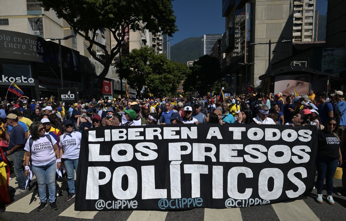 Venezuela anuncia soltura de 131 presos políticos