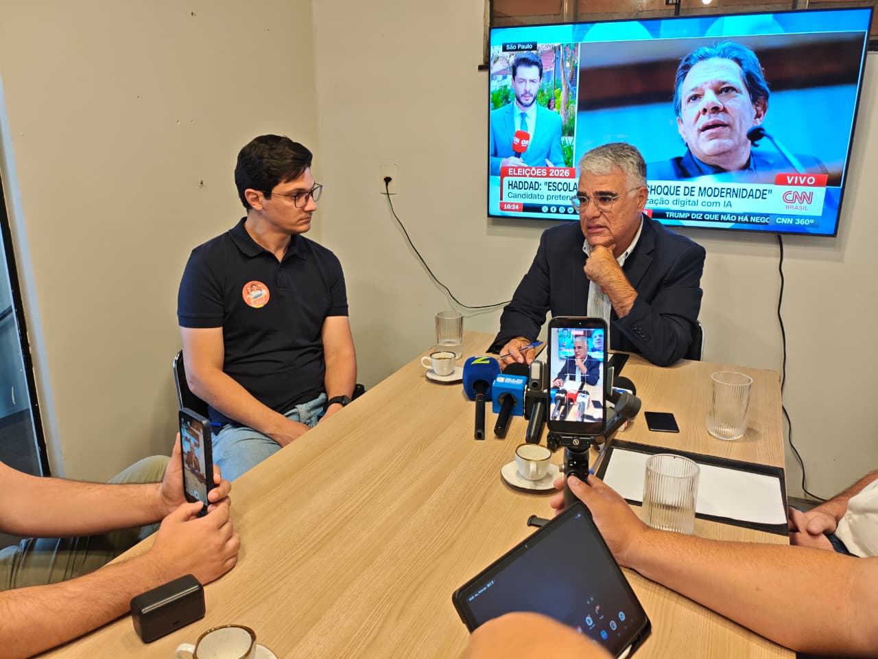 Em Goiás, vice de Zema aposta em debates para campanha crescer e defende fim das bets