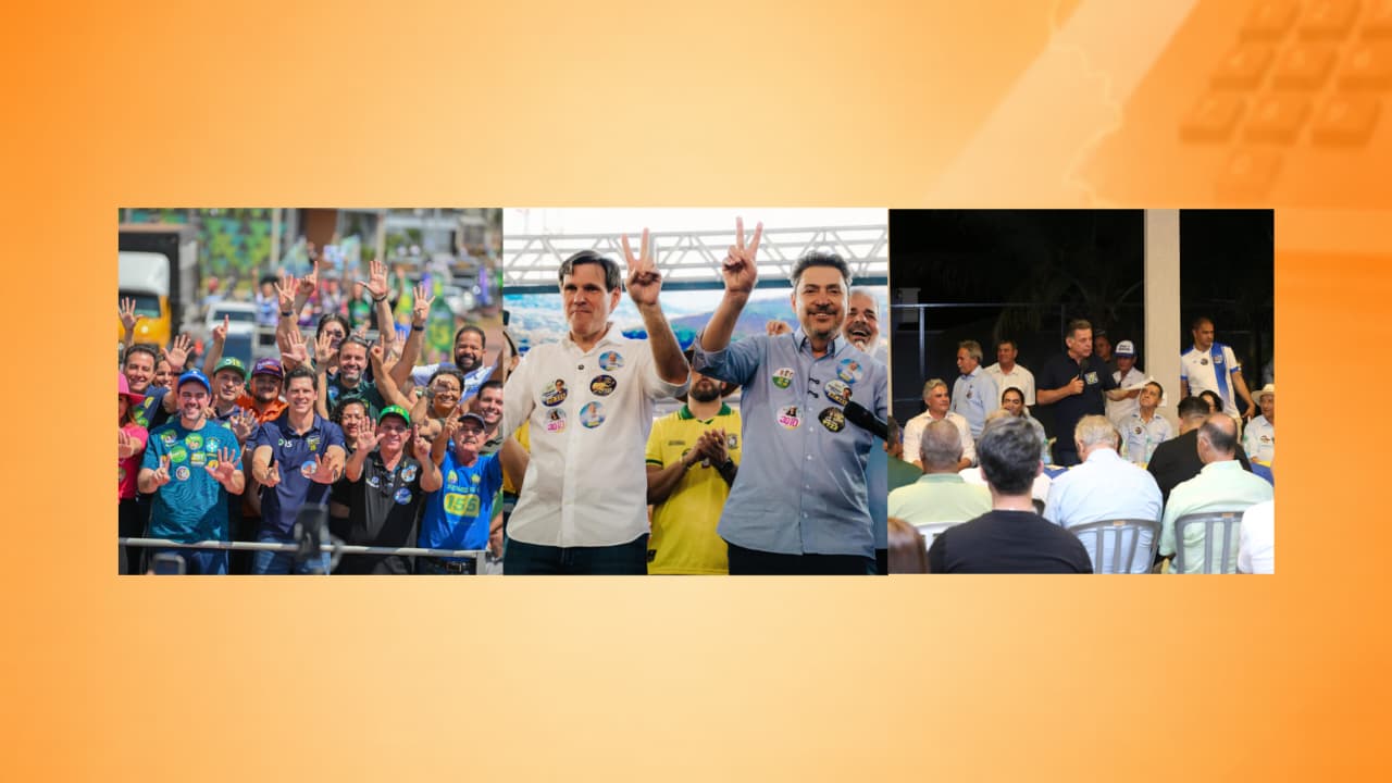 Candidatos ao Governo de Goiás intensificam agendas de campanha pelo estado