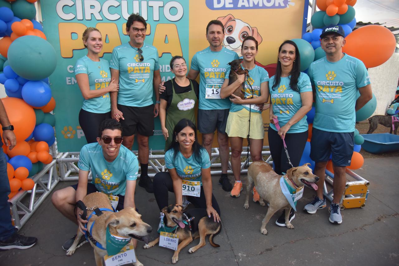 1º Circuito PATA reúne mais de mil pessoas em defesa dos animais em Aparecida